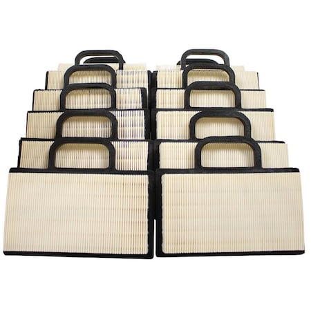 Stens Air Filter Shop -153-12 For Briggs & Stratton 499486S, PK12 100-153-12